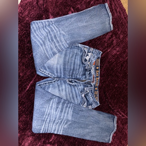 #111 True Religion Light Blue Denim Jeans - Picture 12 of 14